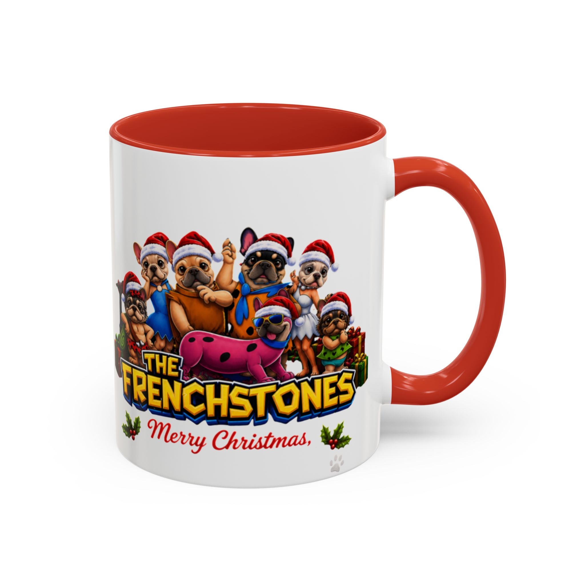 The Frenchstones Family Merry Christmas Mug