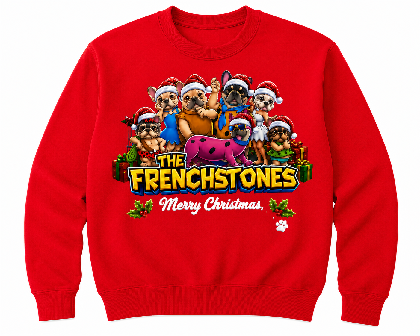 ❤️ Santa Red Crewneck Sweatshirt
