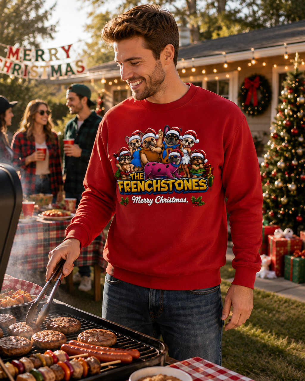 ❤️ Santa Red Crewneck Sweatshirt