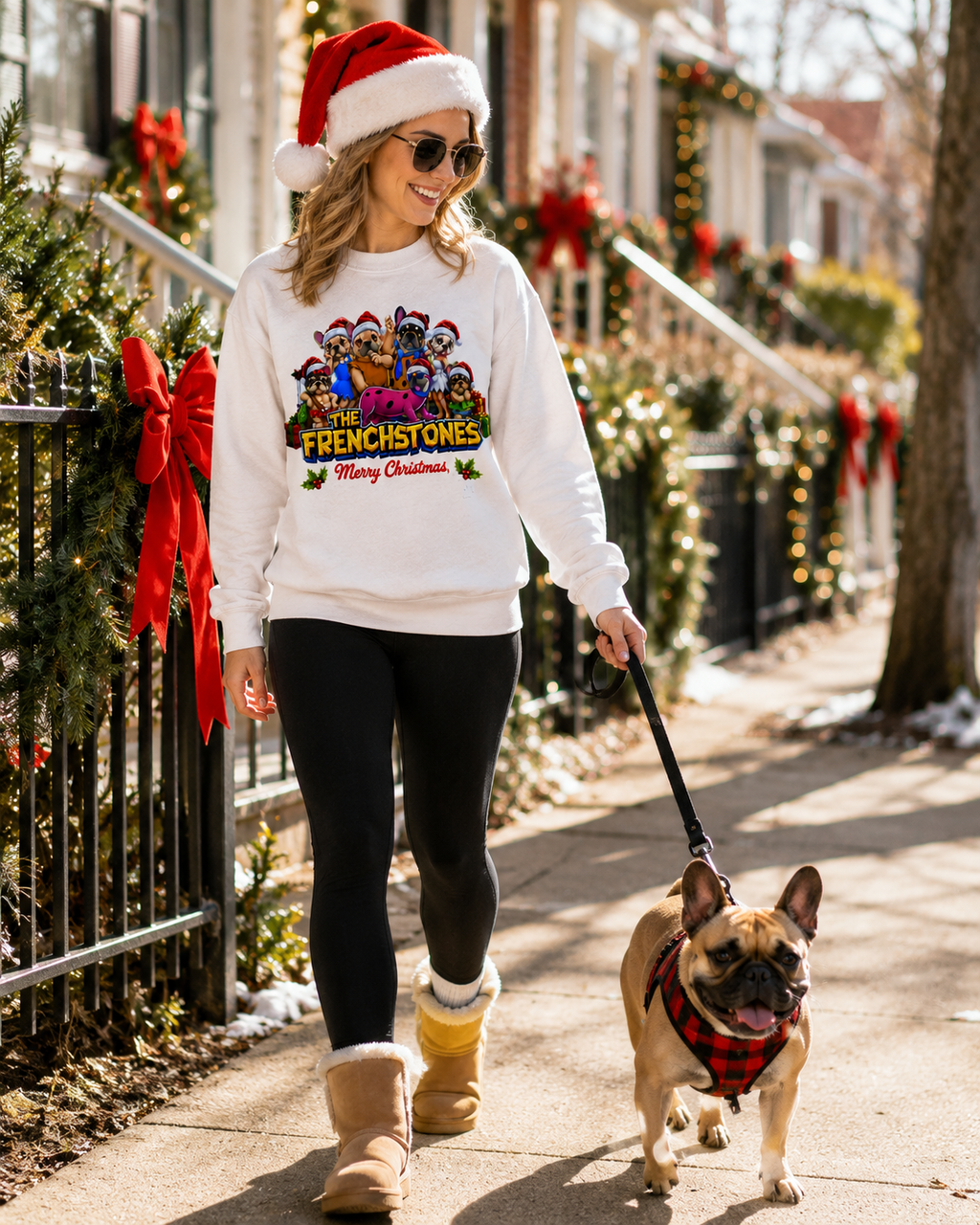 🤍 Snowfall White Crewneck Sweatshirt